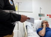 Abdalá Bucaram, al momento de la lectura de su sentencia.
