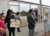 Los comuneros de Montañita y el norte de Santa Elena indicaron que seguiran en la lucha hasta que se repatrie el cuerpo