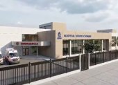 El presidente presentó la simulación de cómo luciría el nuevo Hospital de Cayambe, cuya obra ya fue adjudicada.