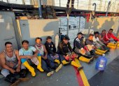 Armada halló a 10 tripulantes del Don Rufo en el Pacífico tras operativo de EE. UU.