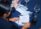 126 personas del sector empresarial, participaron en la jornada “El Niño 360°: Anticiparse es la mejor estrategia”, realizada en el hotel Hilton Colón de Guayaquil.