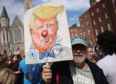Protestas anti-Trump tuvieron sede en Dublin