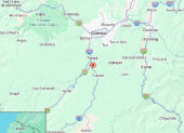 Temblor se sintió en Ecuador este 13 de septiembre.