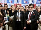 Luisa González buscaba la Prefectura de Manabí de la mano de Pachakutik.