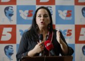 Gabriela Rivadeneira es la actual presidenta de Revolución Ciudadana.