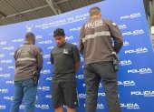 El sospechoso fue trasladado a una unidad judicial de Guayaquil tras ser aprehendido por la Policía.