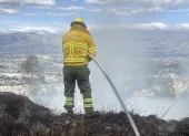 La emergencia se registra en La Bota, en el norte, la tarde de este 14 de septiembre de 2026.