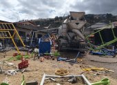Equipos de emergencia y Medicina Legal acudieron al sector de Puente 4 tras el accidente registrado durante la tarde.