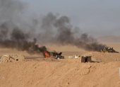 Los hutíes de Yemen difundieron este martes imágenes de bombardeos al este de Al-Jawf, en medio de una severa escalada de los combates entre los hutíes y las fuerzas gubernamentales.