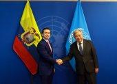 Noboa visitará a finales de septiembre Nueva York para participar en la Asamblea General de la ONU.