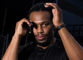 Mayton Perea posa antes de su combate ante Zevan Hunt en el Dana White’s Contender Series.