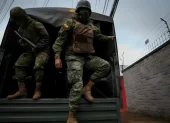 El estado de excepción en Guayas, Pichincha, Manabí, Los Ríos, El Oro, Esmeraldas, Santa Elena y Santo Domingo de los Tsáchilas.