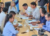 Los integrantes del Consejo Provincial de Santa Elena se reunieron para elegir al nuevo Viceprefecto