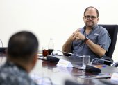 John Reimberg, ministro del Interior.