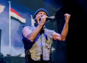 Iron  Maiden en uno de sus últimos conciertos.