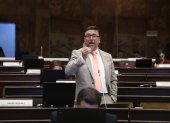 El legislador gobiernista Xavier Ordóñez planteó el cambio del orden del día para proponer un proceso de fiscalización