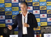 En la Casa de la Selección, en Quito, el técnico Marcelo Gallardo asumió el mando de la Tricolor.