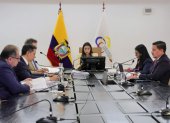 El Pleno del Consejo de la Judicatura es presidido por Mercedes Caicedo.