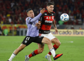 Independiente del Valle empató 1-1 con Flamengo en el estadio Maracaná.