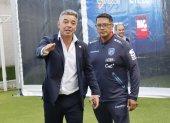 El entrenador argentino Marcelo Gallardo (i) fue oficializado como seleccionador de la Tri, con un vínculo hasta 2030.