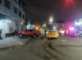 Uno de los accidentes de tránsito ocurrió en las calles 29 y Letamendi, en el suroeste de Guayaquil, la madrugada de este sábado 19 de septiembre.