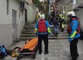 La emergencia ocurrió en Sauces 9, donde moradores también reportaron una interrupción del servicio eléctrico tras el accidente.