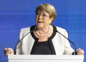 Fotografía de archivo de la expresidenta de Chile, Michelle Bachelet.