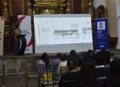 En la capilla del Museo de la Ciudad se presentaron los proyectos ganadores del concurso de pabellones dentro de la XXV Bienal Panamericana de Arquitectura de Quito.
