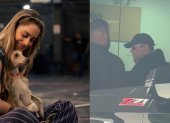 Tini a su llegada a Ecuador.