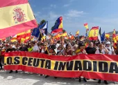 La llegada de miles de migrantes desde Marruecos ha causado una importante crisis migratoria en Ceuta.