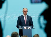 El Canciller alemán y líder de la Unión Demócrata Cristiana (CDU) Friedrich Merz en Berlín, Alemania, 21 de septiembre de 2026.