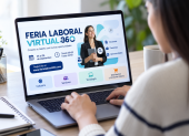 Referencia. La Feria Laboral Virtual 360 conectará a estudiantes, profesionales y personas en búsqueda de empleo con empresas de distintos sectores.