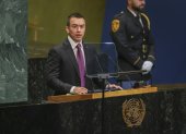 Daniel Noboa, presidente de Ecuador, en el 81 periodo de sesiones de la Asamblea General de la ONU.