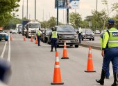 La ATM inició controles preventivos de velocidad con cinemómetros en la avenida Narcisa de Jesús de Guayaquil.