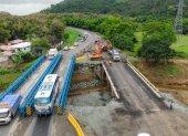 El puente fue afectado en el 2025, y el paso estaba habilitado de forma provisional.,