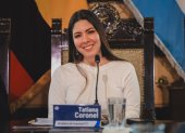 Tatiana Coronel intervino durante la sesión N.º 191 del Concejo Municipal de Guayaquil este 24 de septiembre de 2026.