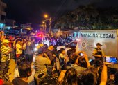 En el barrio La Crucita en la ciudad de Santa Elena dos personas fueron asesinadas cuando viajaban en un taxi