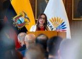Mishel Mancheno es presidenta de la Asamblea Nacional y secretaria ejecutiva de ADN.