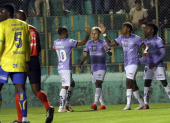 Junior Sornoza, capitán de Independiente del Valle, durante el partido ante Gualaceo por los cuartos de final de la Copa Ecuador