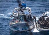 Fuerzas del Cuerpo de Marines de los Estados Unidos interceptaron al barco Conquista II.