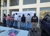 La Policía Nacional capturó a 10 personas en Quito durante allanamientos contra una presunta estructura criminal vinculada a Los Lobos.