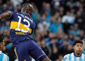 Enner Valencia anota un triplete en Boca Juniors.
