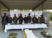Además de la muerte de Gutiérrez, tres presuntos integrantes de la estructura fueron capturados.