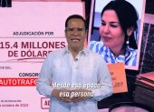 El secretario de la Administración Pública, José Julio Neira, en la presentación del caso Nudos.