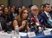 María Paz Jervis durante una intervención pública como presidenta ejecutiva de la Cámara de Industrias y Producción (CIP).