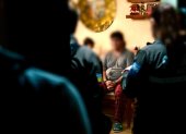 Operativo en el que fue detenido el exalcalde de Camilo Ponce Enríquez, Elías Baldor Bermeo, en julio pasado.