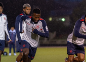 La Selección de Ecuador realizó su primer entrenamiento en Yokohama, Japón, de cara a su debut ante el combinado local por la Copa Kirin.