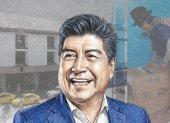 Jorge Yunda es candidato del partido Avanza. En 2019  fue elegido alcalde de Quito.