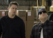 Channing Tatum y Jonah Hill en 22 Jump Street.