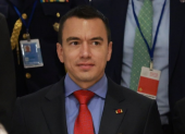 Daniel Noboa, presidente de Ecuador.